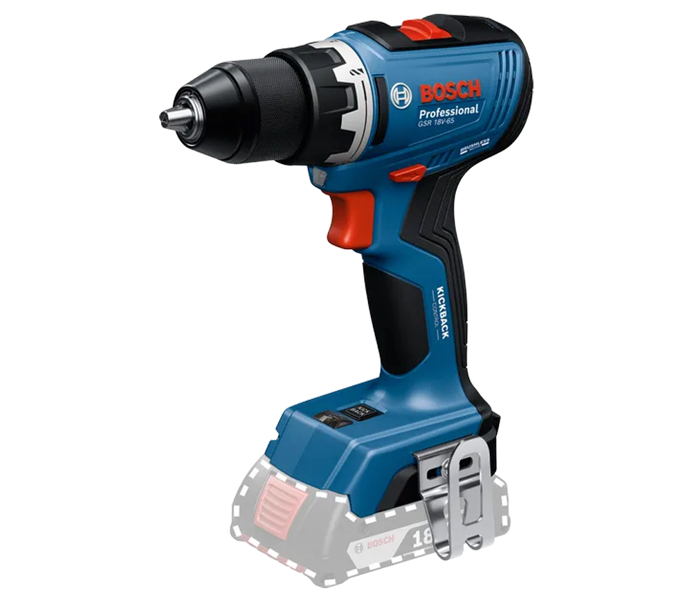 Набор аккумуляторных инструментов BOSCH GSR 18V-65 + GDR 18V-215 photo 0