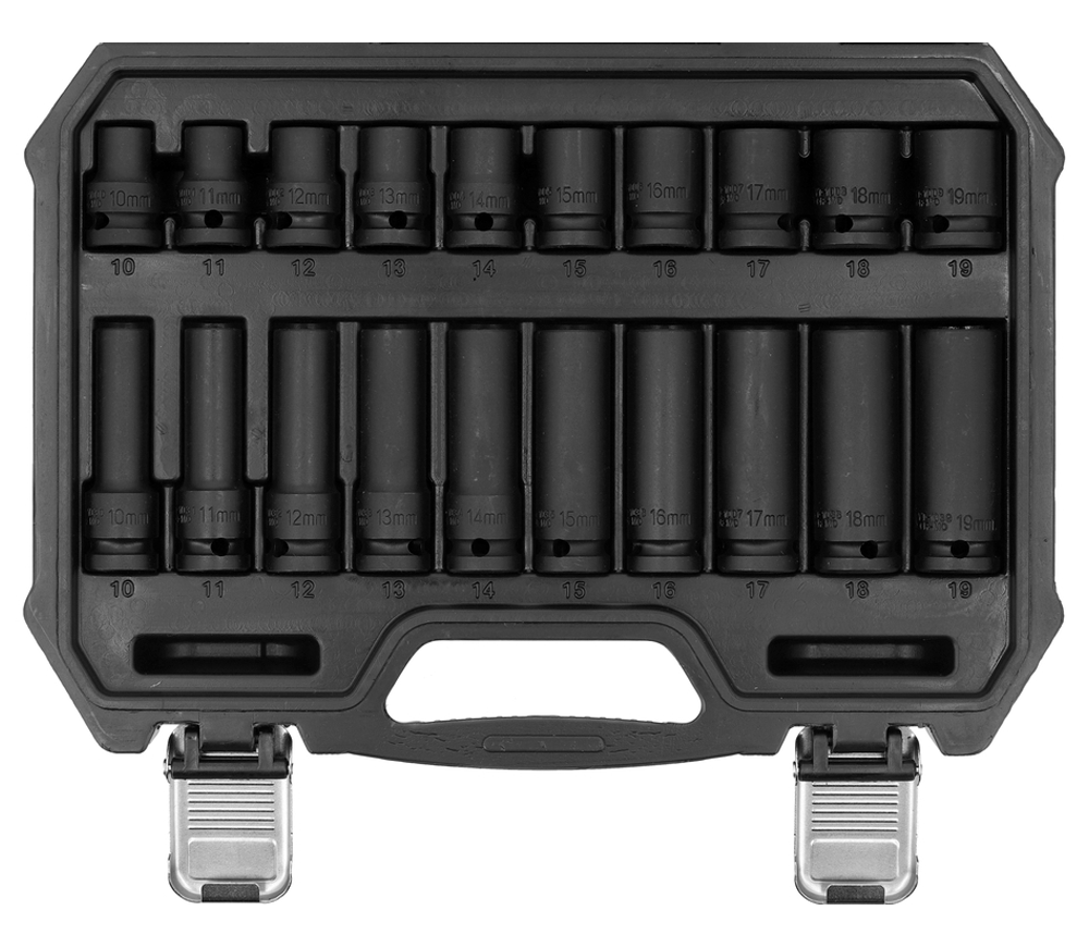 Duze tubulare de impact YATO YT10256 10-19 mm photo 0