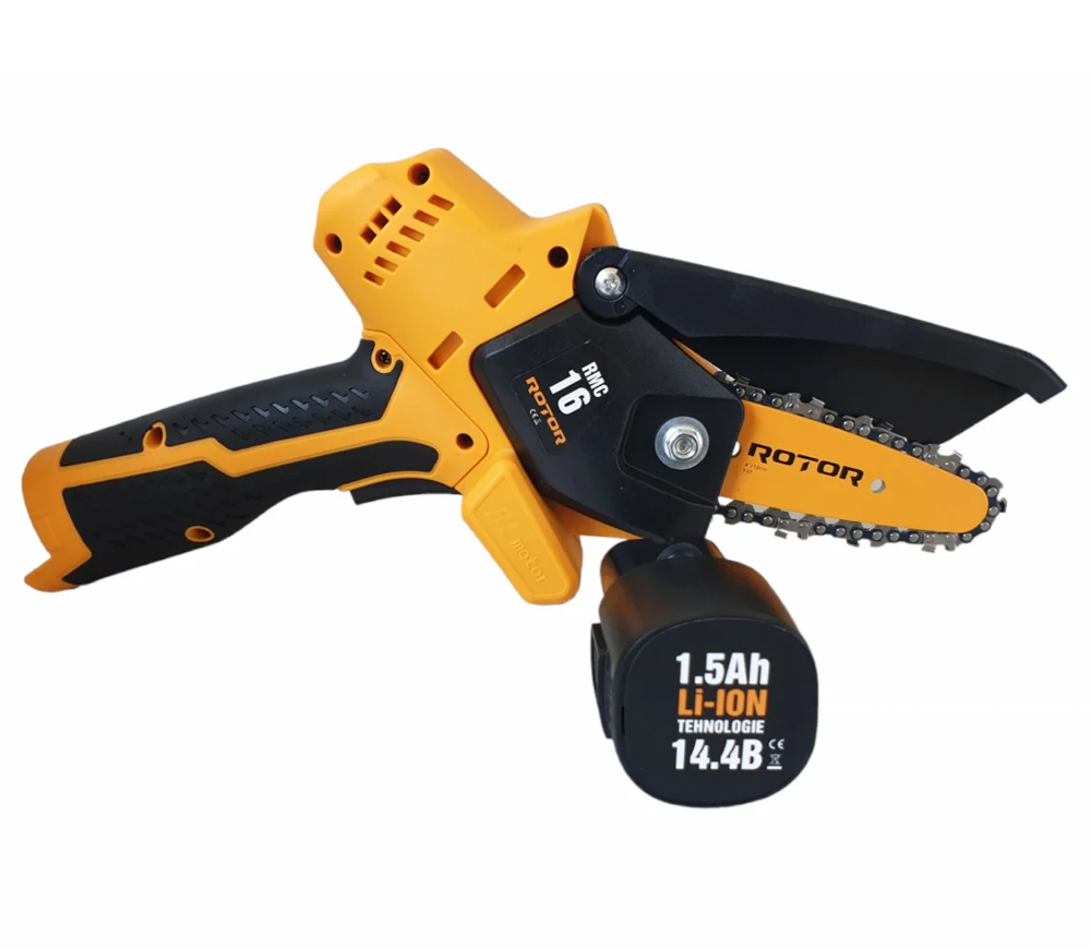 Fierăstrău cu lanț cu acumulator ROTOR RMC16 100mm 14.4V 1.5 photo 2