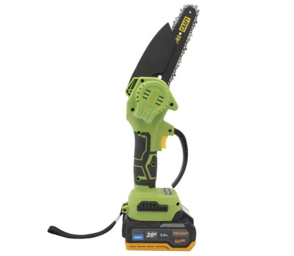 Fierăstrău cu lanț cu acumulator ProCraft PKA22Li 150mm 20V 2Ah photo 1