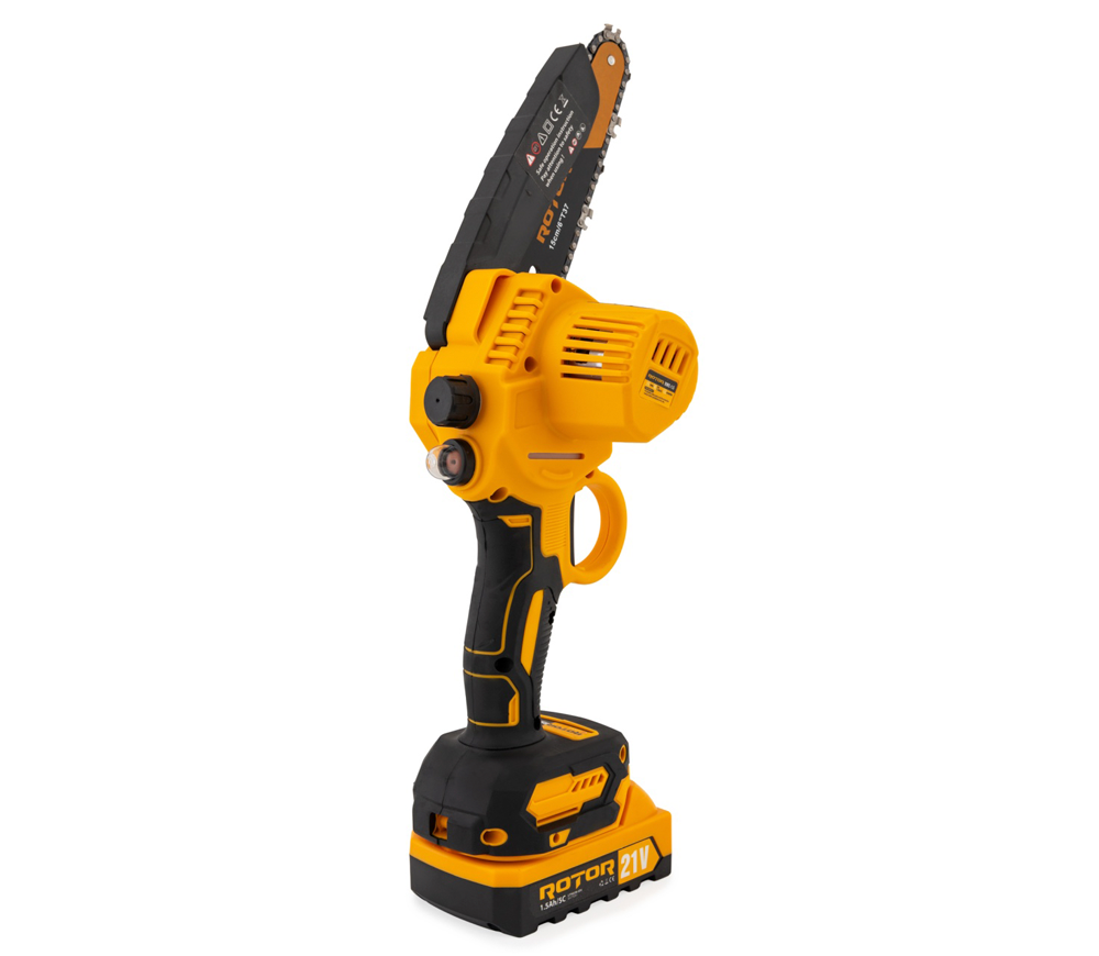 Fierăstrău cu lanț cu acumulator ROTOR RMC-1.5 150/200mm 21V 1.5Ah photo 4