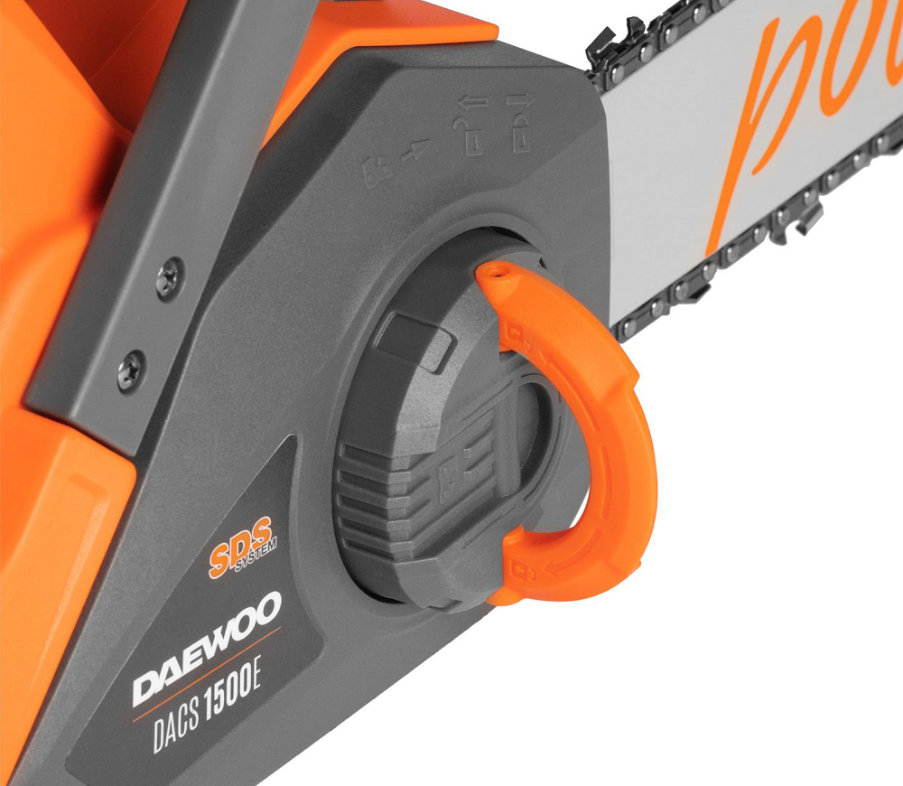 Цепная пила электрическая DAEWOO DACS 1500E 1500вт 350мм photo 7
