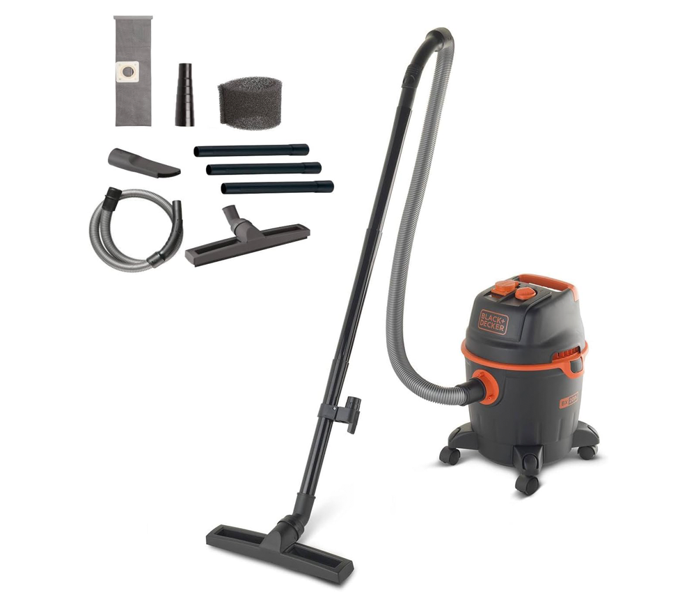 Пылесос промышленный BLACK&DECKER BXVC20PTE 1200вт 170мбар 20л photo
