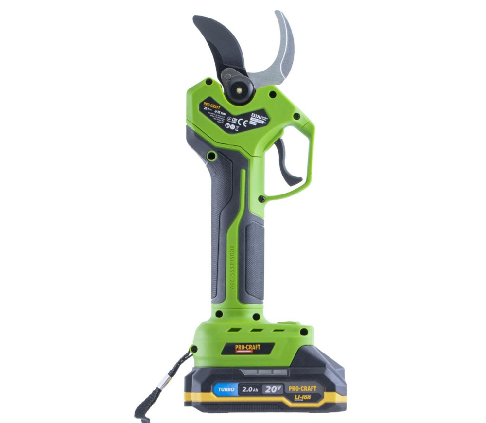 Foarfece cu acumulator ProCraft ES32Li 20V 2Ah photo 1