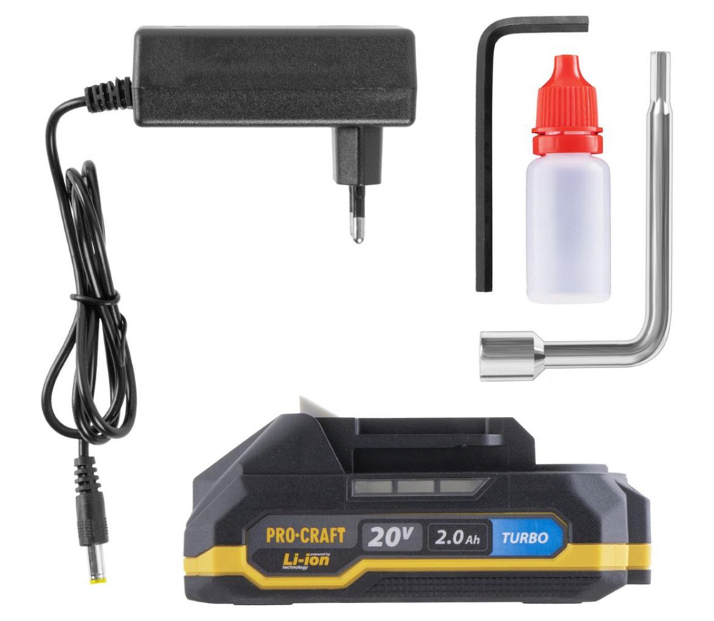 Foarfece cu acumulator ProCraft ES28Li 20V 2Ah photo 3