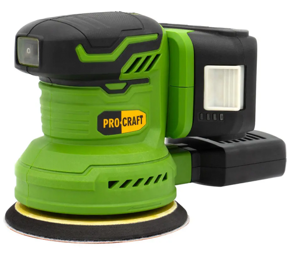 Шлифмашина эксцентриковая аккумуляторная (без АКБ) ProCraft PX20BL 125мм 20В photo