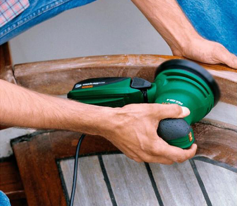 Mașină de șlefuit excentrică BOSCH PEX 220 A 220w 125mm photo 0