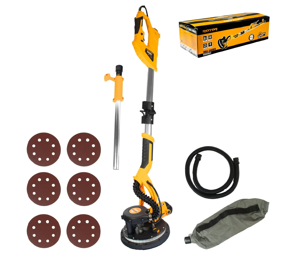 Mașină de șlefuit pereți extensibilă ROTOR RS225L3 750w 225mm photo