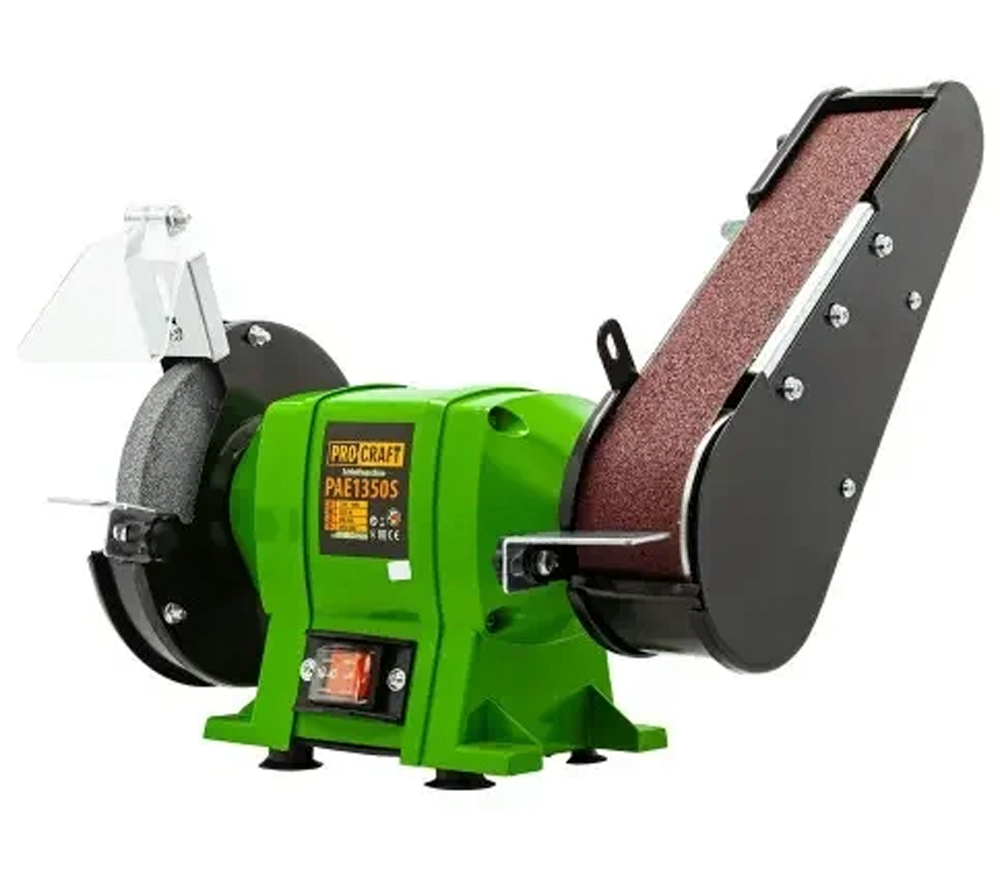 Polizor de banc cu disc și bandă ProCraft PAE1350S 250w 150mm photo
