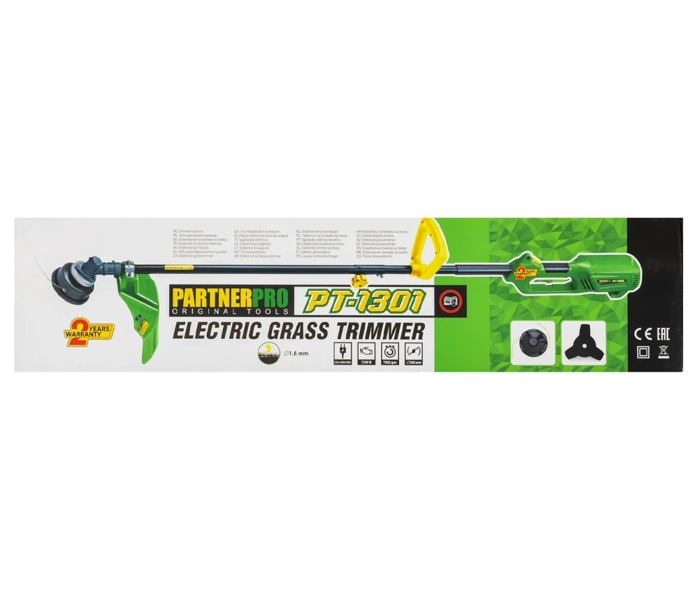 Trimmer electric PARTENERPRO BI18173 1300w 380mm photo 5