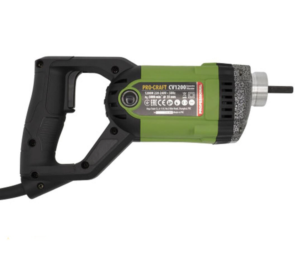 Vibrator de beton ProCraft CV1200 1200w 4000vib/min photo 0