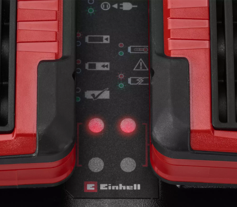 Încărcător dublu EINHELL Power X-Twincharger 4A 175w 18V 4A photo 1