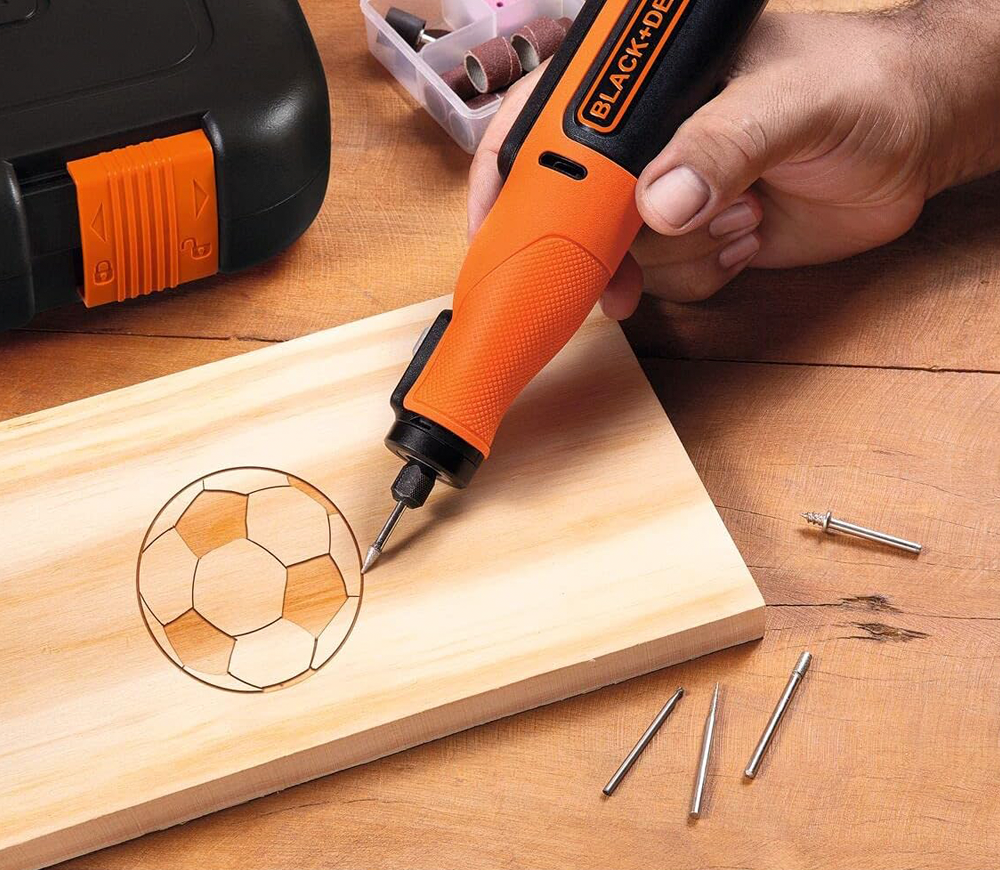 Polizor drept fără fir BLACK&DECKER BCRT8IK  7.2V 1.5Ah photo 3
