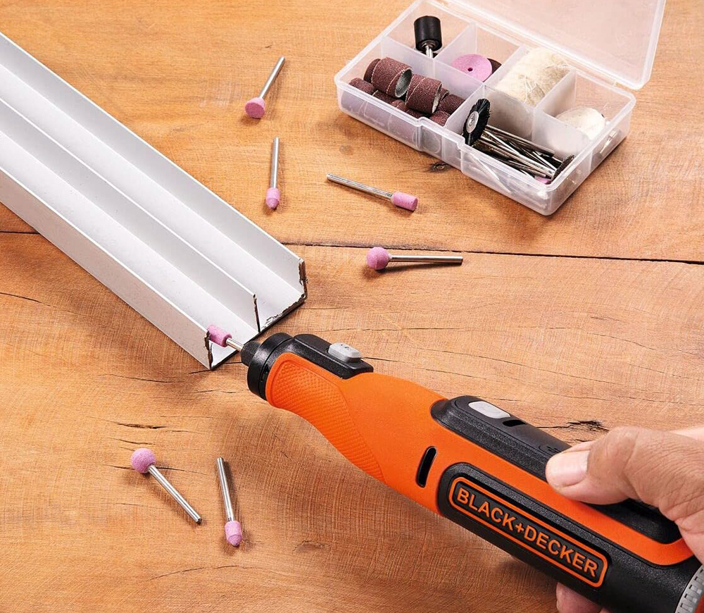 Polizor drept fără fir BLACK&DECKER BCRT8IK  7.2V 1.5Ah photo 7