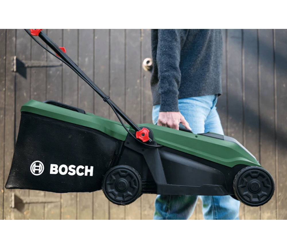 Mașină de tuns gazonul cu acumulator BOSCH ROTAK18V-32 320mm 18V 4Ah photo 6