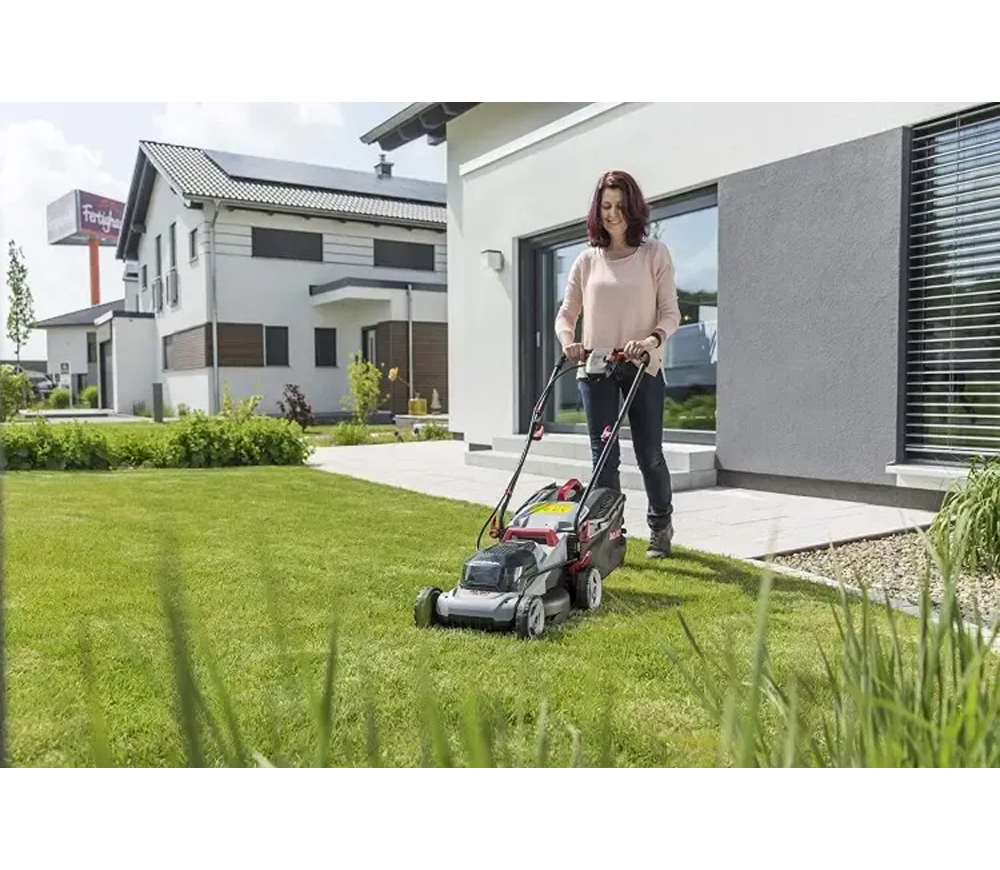Комплект аккумуляторная газонокосилка и триммер AL-KO 34.8 Li Easy Flex + GT 2025 340мм 20В 2.5Ач photo 3