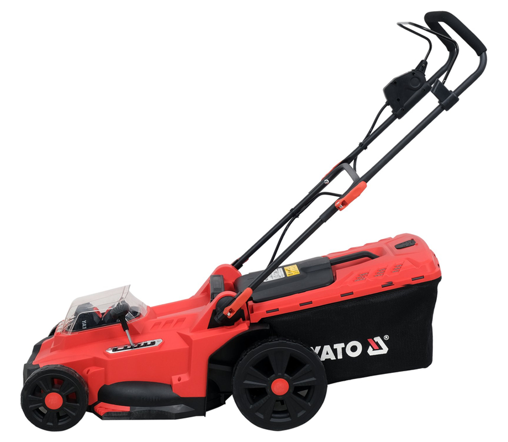 Газонокосилка аккумуляторная YATO YT85224 430мм 2x18В 4Ач photo 0