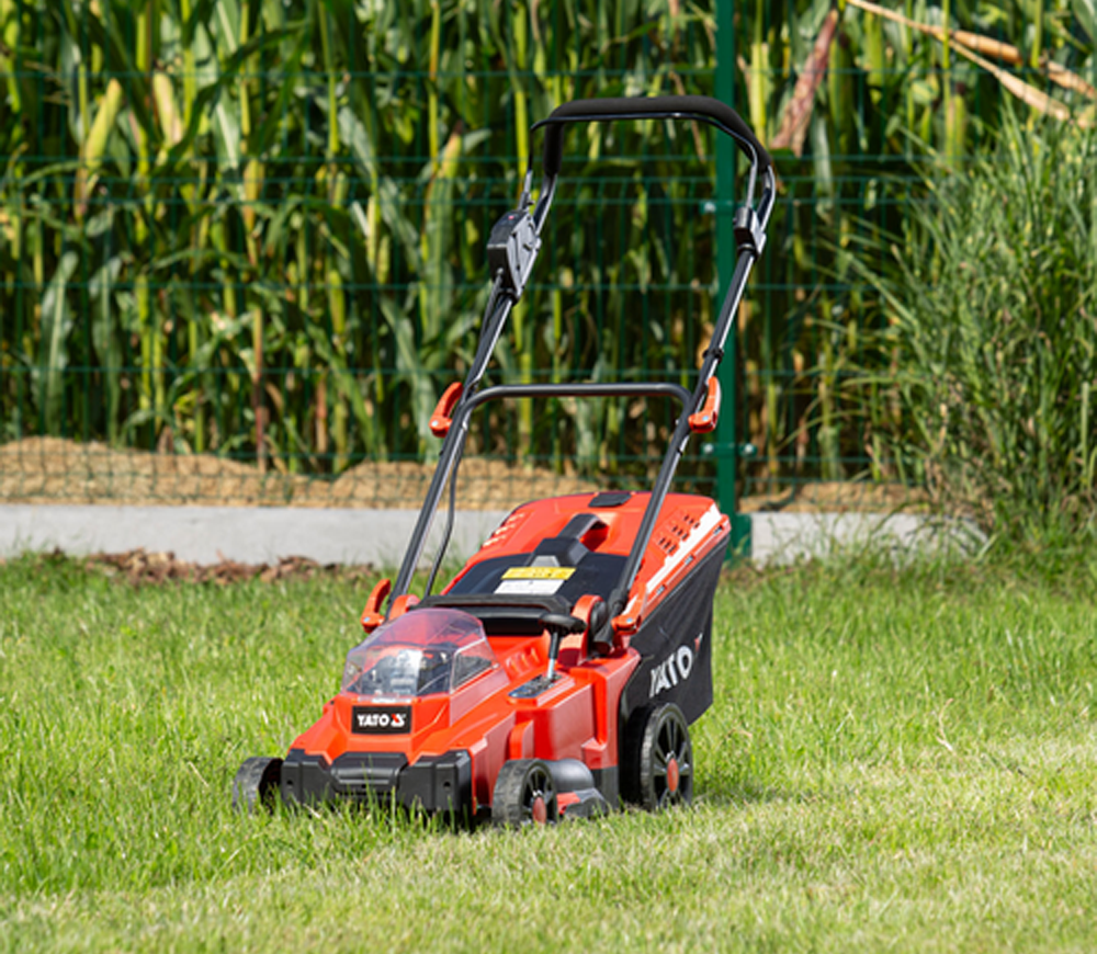 Газонокосилка аккумуляторная YATO YT85224 430мм 2x18В 4Ач photo 5