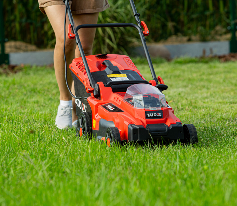 Газонокосилка аккумуляторная YATO YT85224 430мм 2x18В 4Ач photo 6