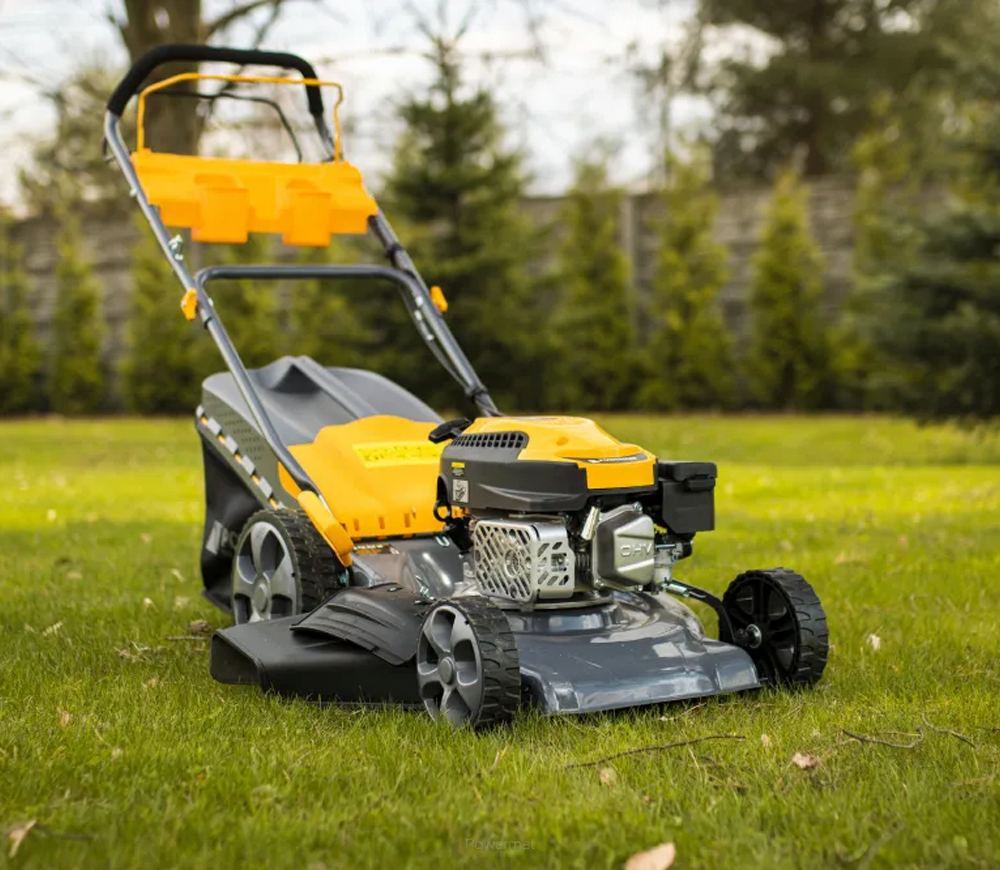 Газонокосилка бензиновая POWERMAT PM-KSS-5S 406мм 5лс photo 0