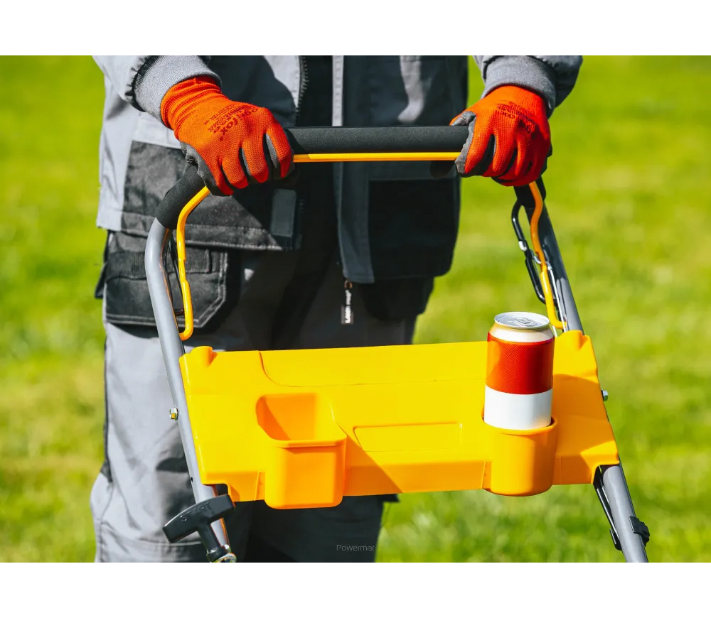 Газонокосилка бензиновая POWERMAT PM-KSS-5S 406мм 5лс photo 9