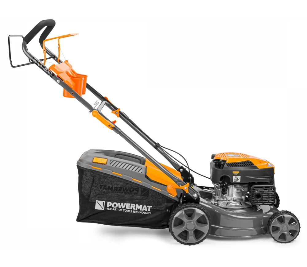 Газонокосилка бензиновая POWERMAT PM-KSS-5S 406мм 5лс photo 1