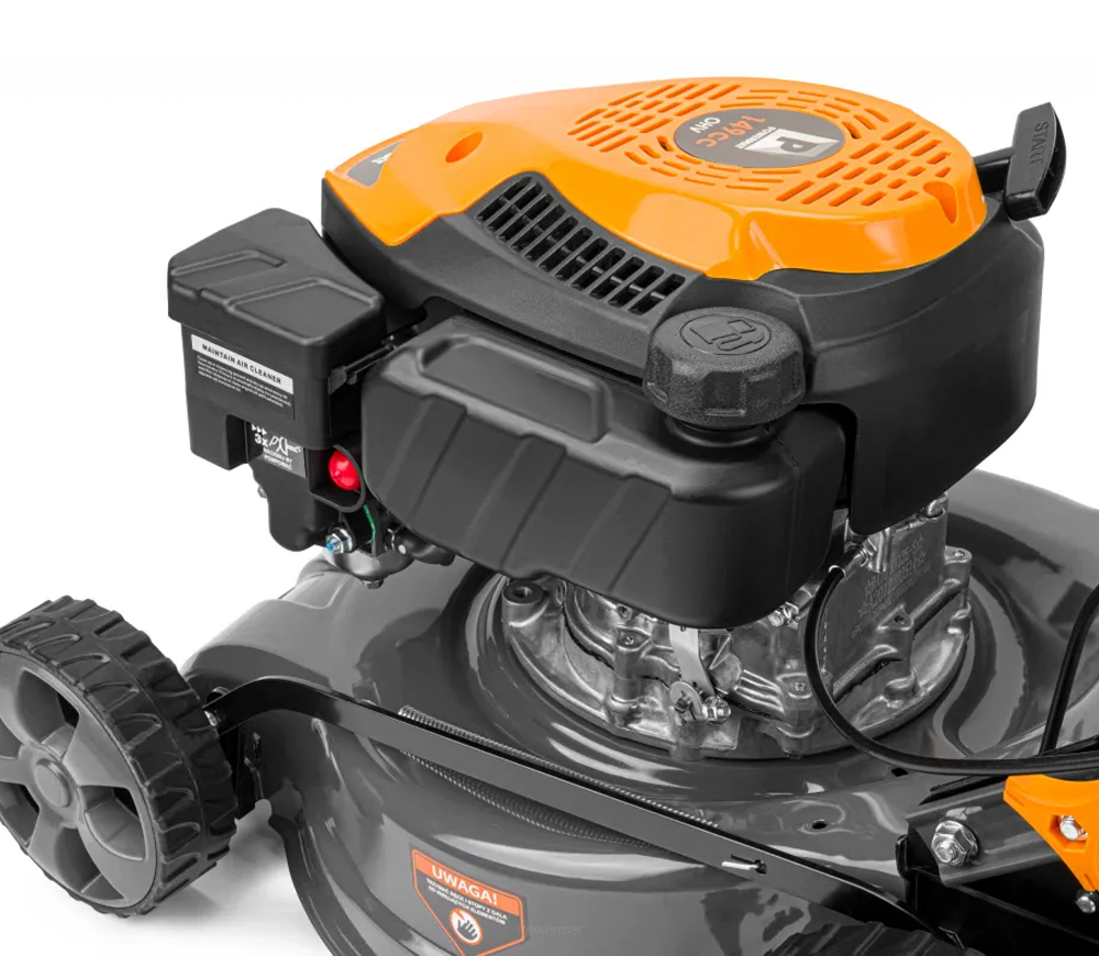 Газонокосилка бензиновая POWERMAT PM-KSS-5S 406мм 5лс photo 5