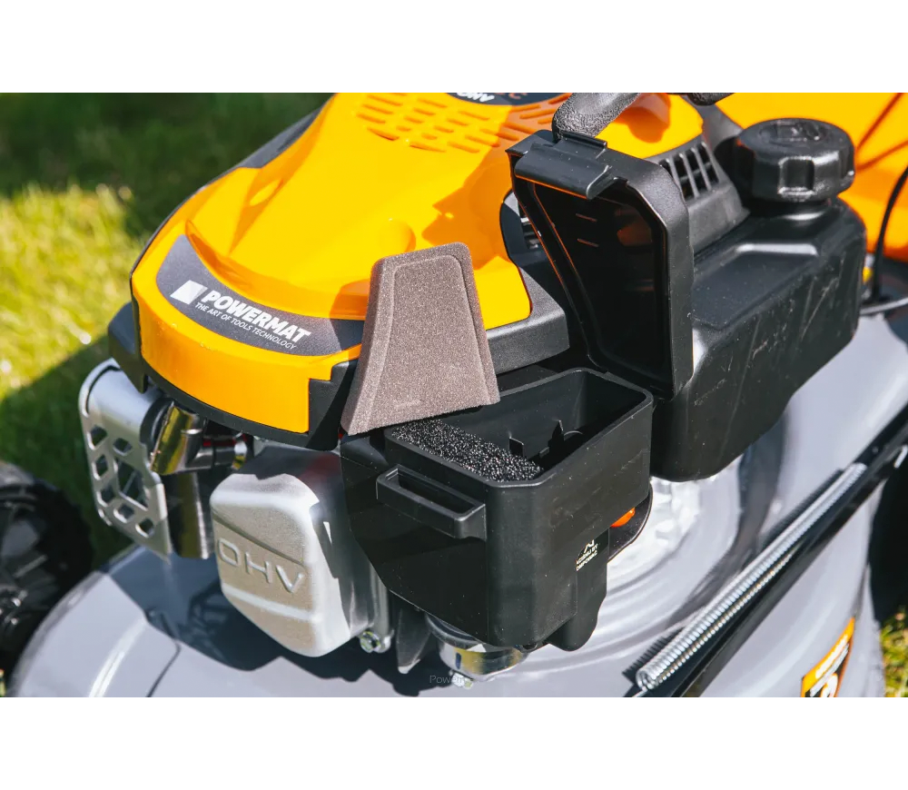 Газонокосилка бензиновая POWERMAT PM-KSS-5S 406мм 5лс photo 7