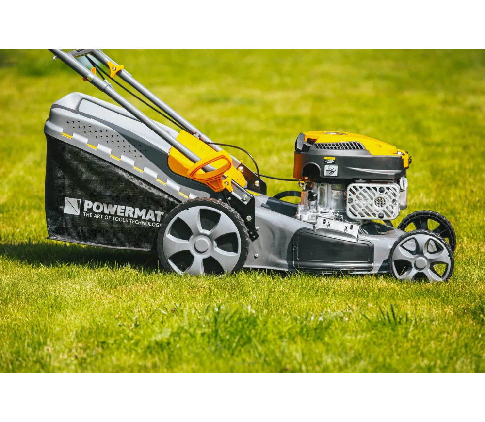 Газонокосилка бензиновая POWERMAT PM-KSS-6S 460мм 6лс photo 9