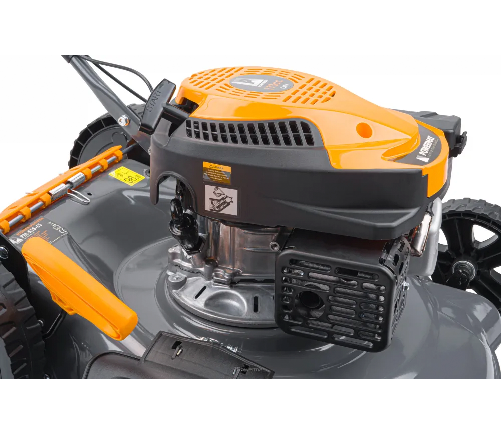 Газонокосилка бензиновая POWERMAT PM-KSS-6S 460мм 6лс photo 5