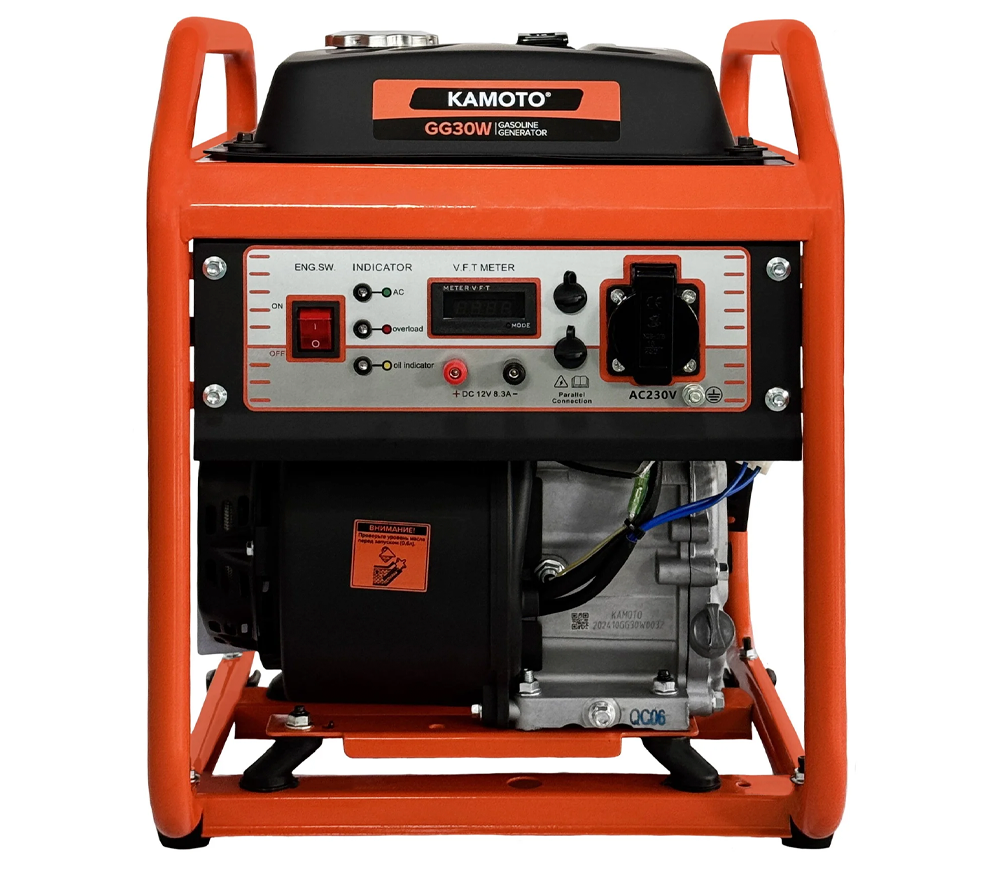 Электрогенератор KAMOTO GG 30W 3.5квт Бензин Инвертор photo 0