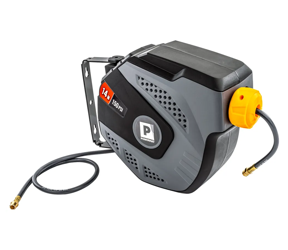 Tambur cu furtun pneumatic POWERMAT PM-ABNW-14M 14m photo