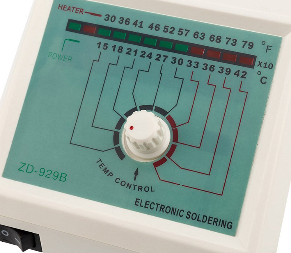 Паяльная станция REXANT ZD-929B 48вт 420°C Сетевой photo 4