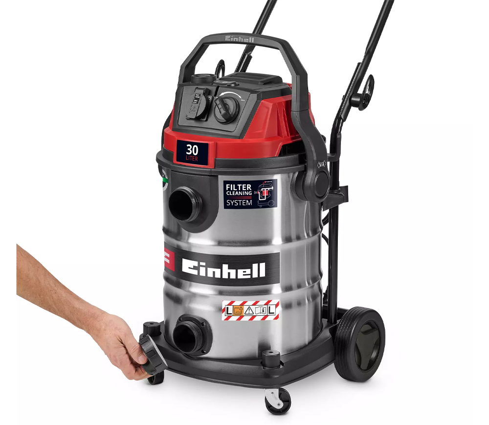 Aspirator industrial EINHELL TE-VC 3080 SACL 1150w 220mbar 30L photo 3