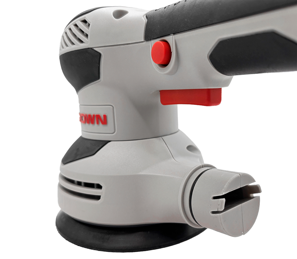 Mașină de șlefuit excentrică CROWN CT13663V 320w 125mm photo 3