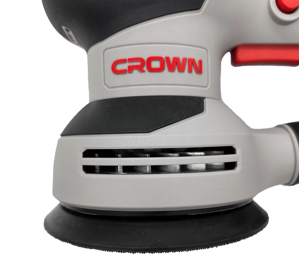 Mașină de șlefuit excentrică CROWN CT13663V 320w 125mm photo 5