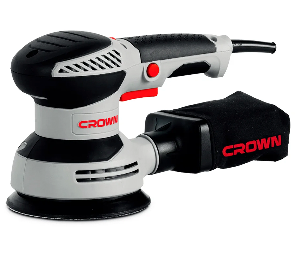 Mașină de șlefuit excentrică CROWN CT13663V 320w 125mm photo