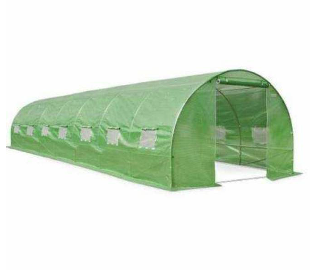 Теплица арочная TEHNO-MS 8x3x2 м 24м² Зелёная photo