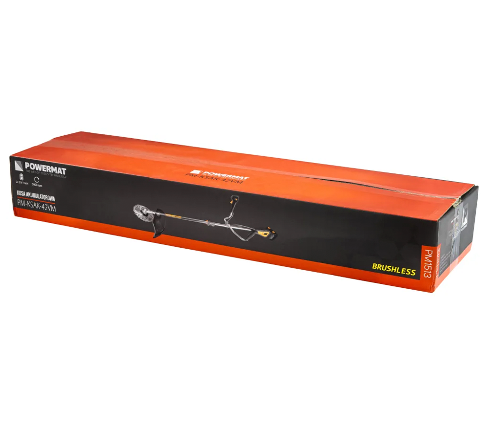 Trimmer cu acumulator POWERMAT PM-KSAK-42VM 2x21V 4Ah photo 10