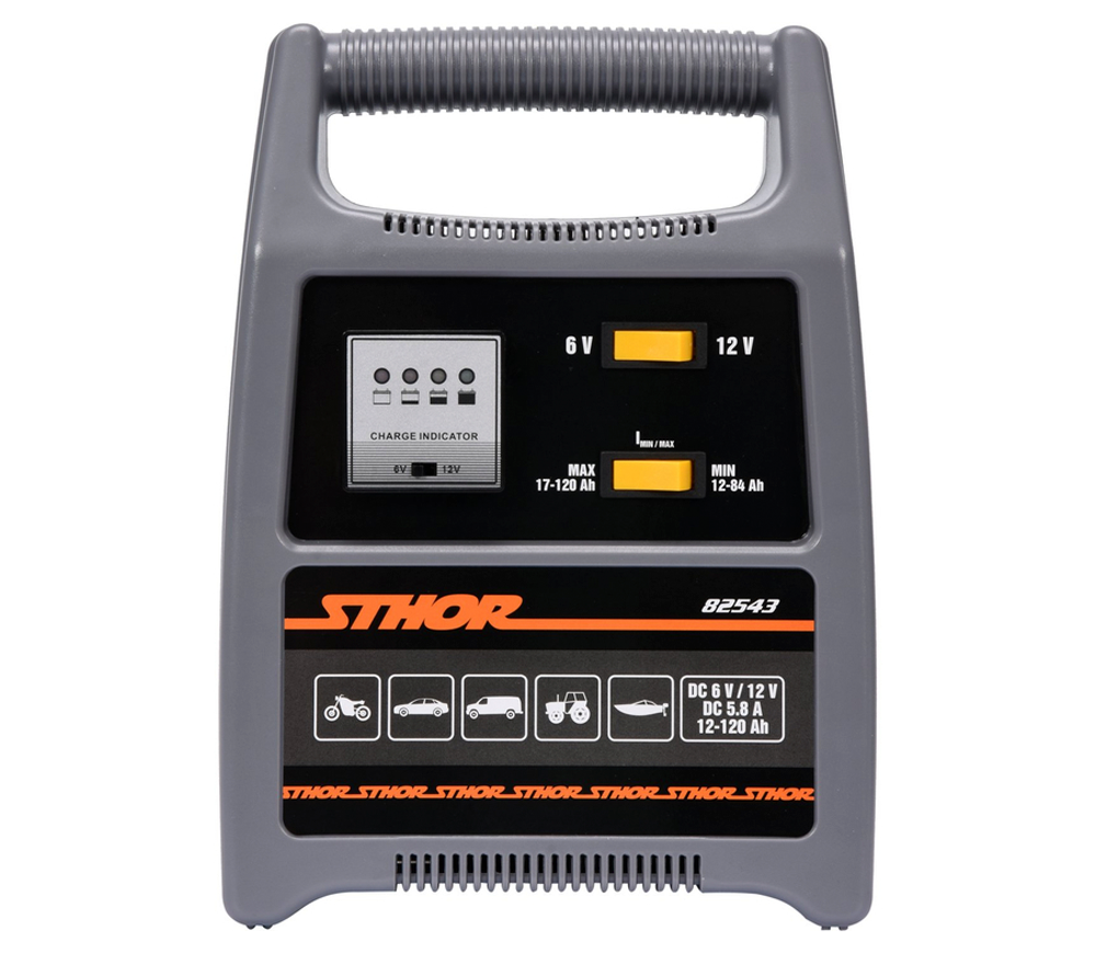 Incarcator acumlator STHOR STH82543 8A 6/12V photo 0