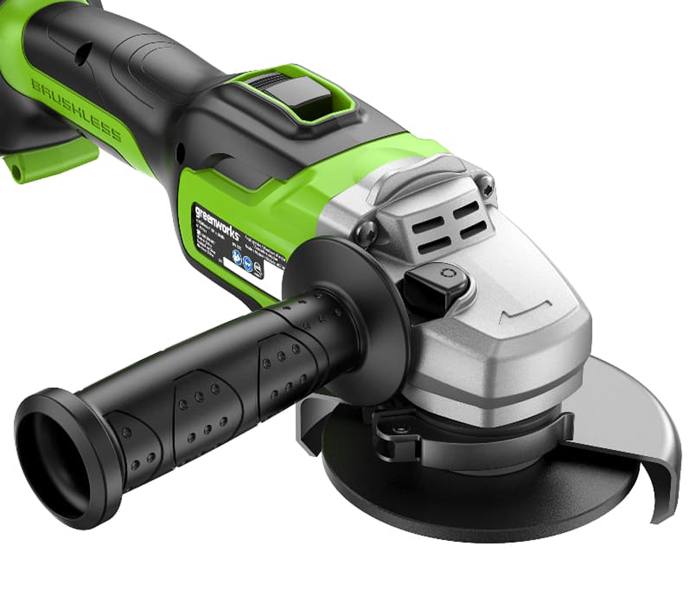 Polizor unghiular cu acumulator (fără bat) Greenworks GD24AG 125mm 24V photo 7