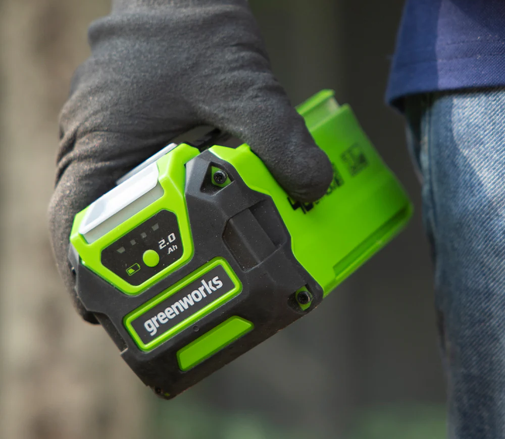 Acumulator Greenworks G40B2 EVE Slider 40V 2Ah photo 0
