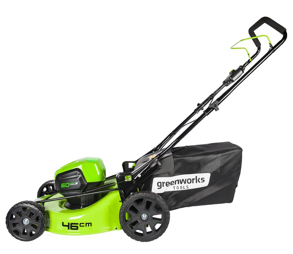 Mașină de tuns gazonul cu acumulator Greenworks GD60LM46HP 460mm 60V 4Ah photo 1