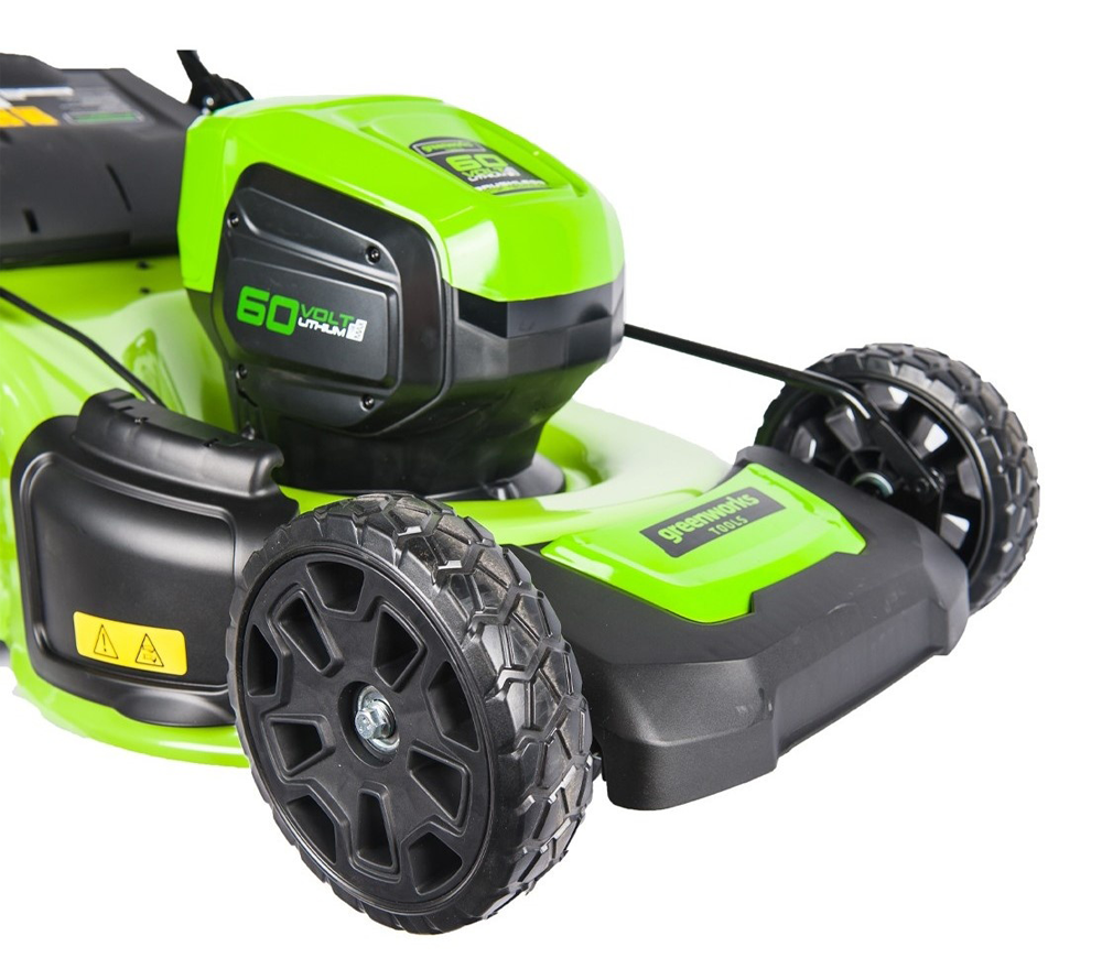Mașină de tuns gazonul cu acumulator Greenworks GD60LM46HP 460mm 60V 4Ah photo 2