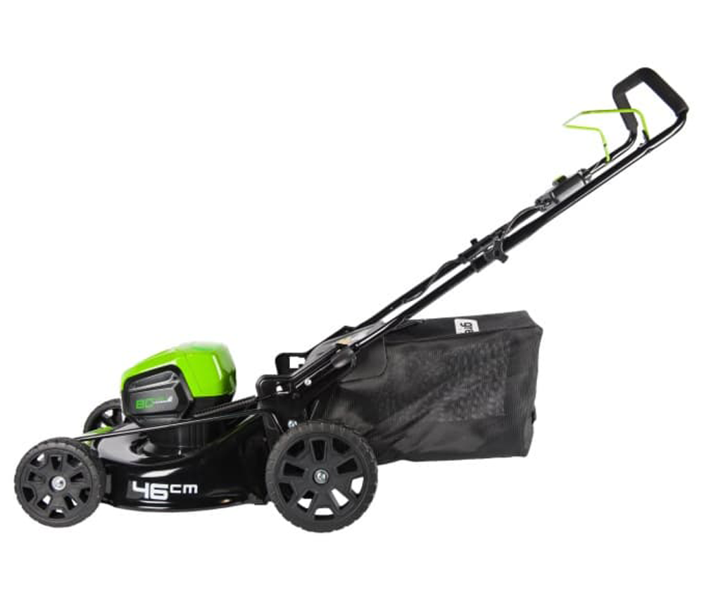 Mașină de tuns gazonul cu acumulator Greenworks GD80LM46K4 460mm 80V 4Ah photo 0
