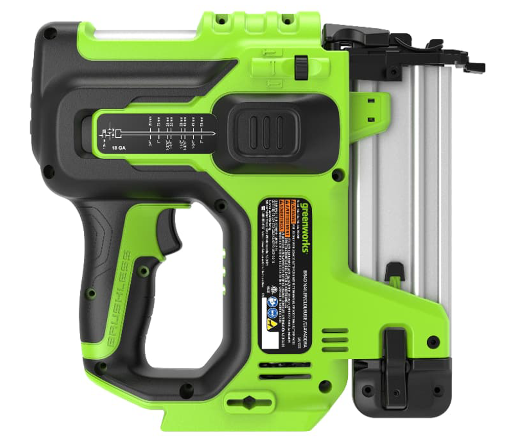 Capsator cu acumulator (fără bat) Greenworks GD24BN 100bat/min 24V photo 0