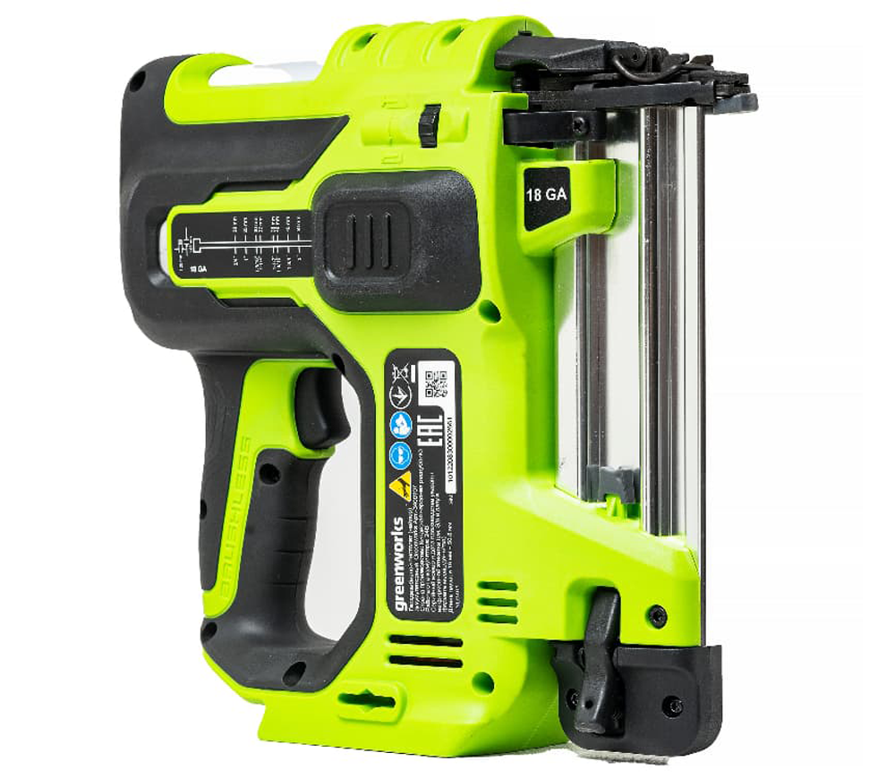 Capsator cu acumulator (fără bat) Greenworks GD24BN 100bat/min 24V photo 9