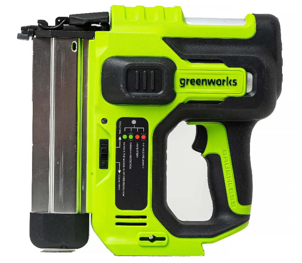 Capsator cu acumulator (fără bat) Greenworks GD24BN 100bat/min 24V photo 1