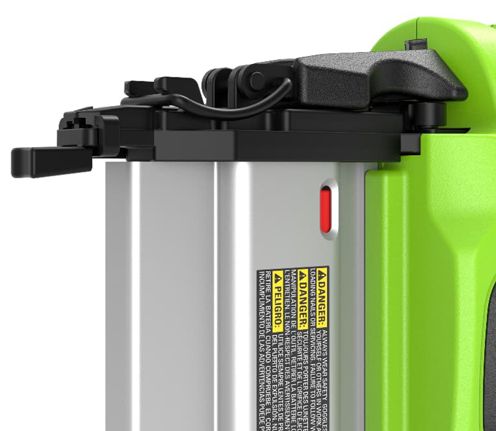 Capsator cu acumulator (fără bat) Greenworks GD24BN 100bat/min 24V photo 4