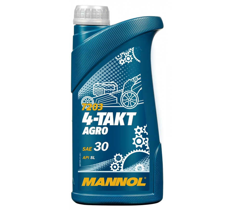 Ulei mineral pentru motoare 4 timpi 1 L MANNOL 4-Takt Agro 7203-1 photo